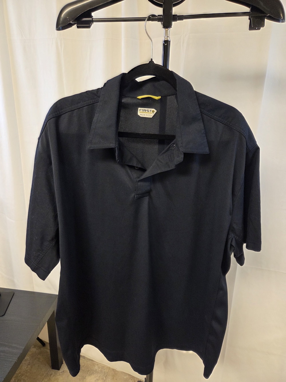 First Tactical Men's Dark Navy Short Sleeve Polo